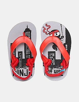 the children's place flip flops