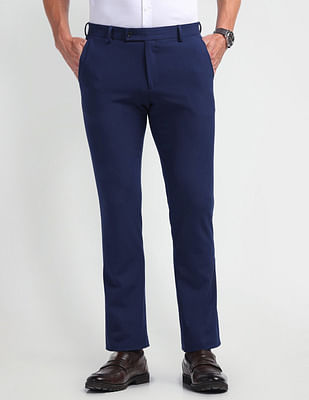 Arrow Mid Rise Tapered Fit Trousers