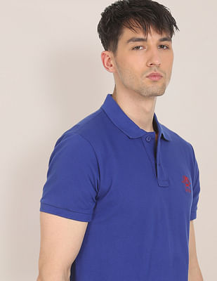 U S Polo Assn Pique Solid Polo Shirt