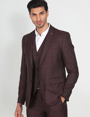 Blue Mens Business Wear Four Piece Suit at Rs 1995/set in Nagpur | ID:  19607343197