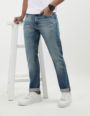 Calvin Klein Jeans Slim Fit Mid Rise Jeans