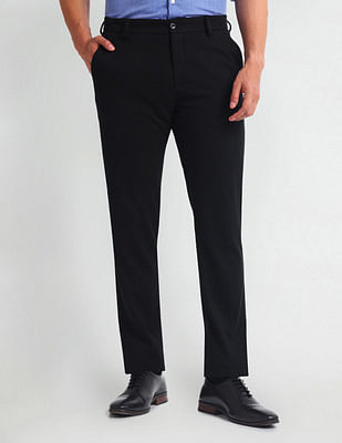 Arrow Newyork Solid Smart Flex Trousers