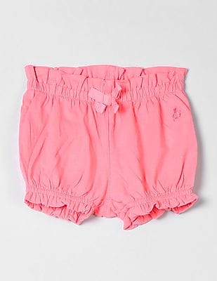 baby pink shorts