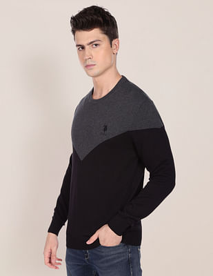 ★★Adairs★★ Polar crewneck man to man black IZ1833 Aelfric Eden Autumn Sweater Men Women Whirlpool Knit Sweater