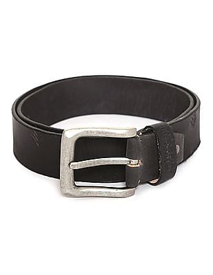 Leather machine belts best sale