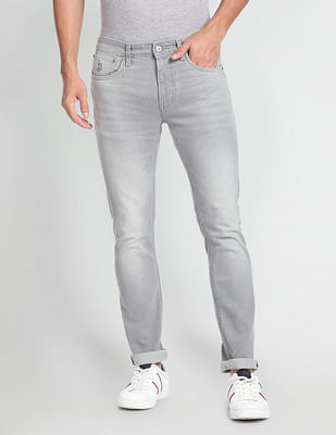 U S Polo Assn Denim Co Regallo Skinny Fit Grey Jeans