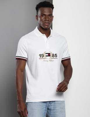 Buy Tommy Hilfiger Embroidered Icon Laurel Polo Shirt - NNNOW.com