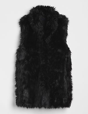 ジャケット・アウター gap y2k fur down vest Puffer Vests | Gap Factory