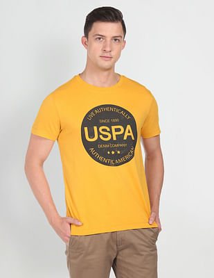 U S Polo Assn Denim Co Circle Logo T-Shirt