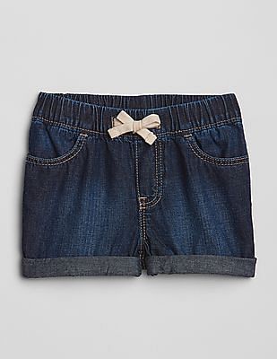 toddler blue jean shorts