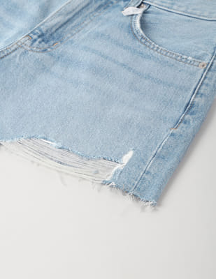 Buy Tommy Hilfiger Distressed Denim Shorts