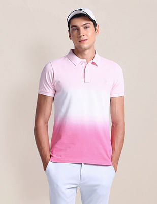 U S Polo Assn Ombre Slim Fit Polo Shirt