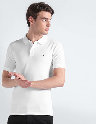 Calvin Klein Jeans Solid Slim Polo Shirt