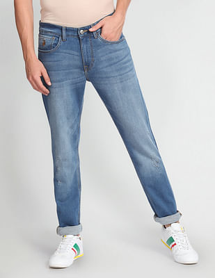 U S Polo Assn Denim Co Brandon Slim Fit Blue Jeans