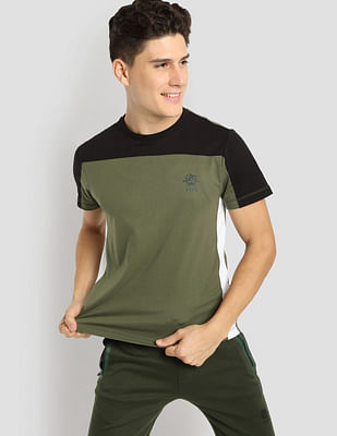 U S Polo Assn Colour Block Active T-Shirt