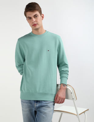 トップス Original Fabric Basic Crew Neck Sweat Buy Tommy Hilfiger Essential Terry Crew Neck Sweatshirt