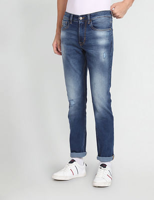 U S Polo Assn Denim Co Slim Tapered Fit Blue Jeans