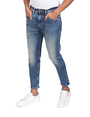 Flying Machine Stone Wash MJ Mankle Slim Fit Jeans