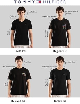 トミー　メンズ　BLK M Buy Tommy Hilfiger Men Printed Regular Fit Cotton T-Shirt - NNNOW.com