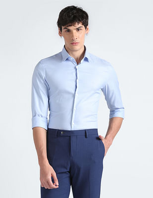 Calvin Klein Structure Dobby Slim Fit Shirt