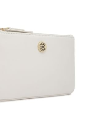 Buy Tommy Hilfiger Solid White Pu Wallet - NNNOW.com