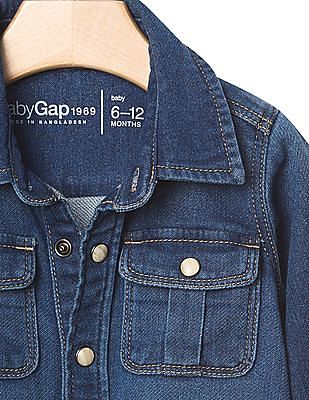 baby gap denim shirt
