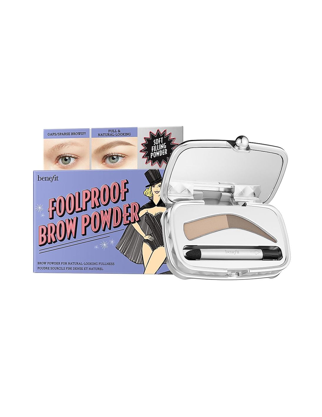 Buy Benefit Cosmetics Foolproof Brow Powder - Shade 01 - NNNOW.com