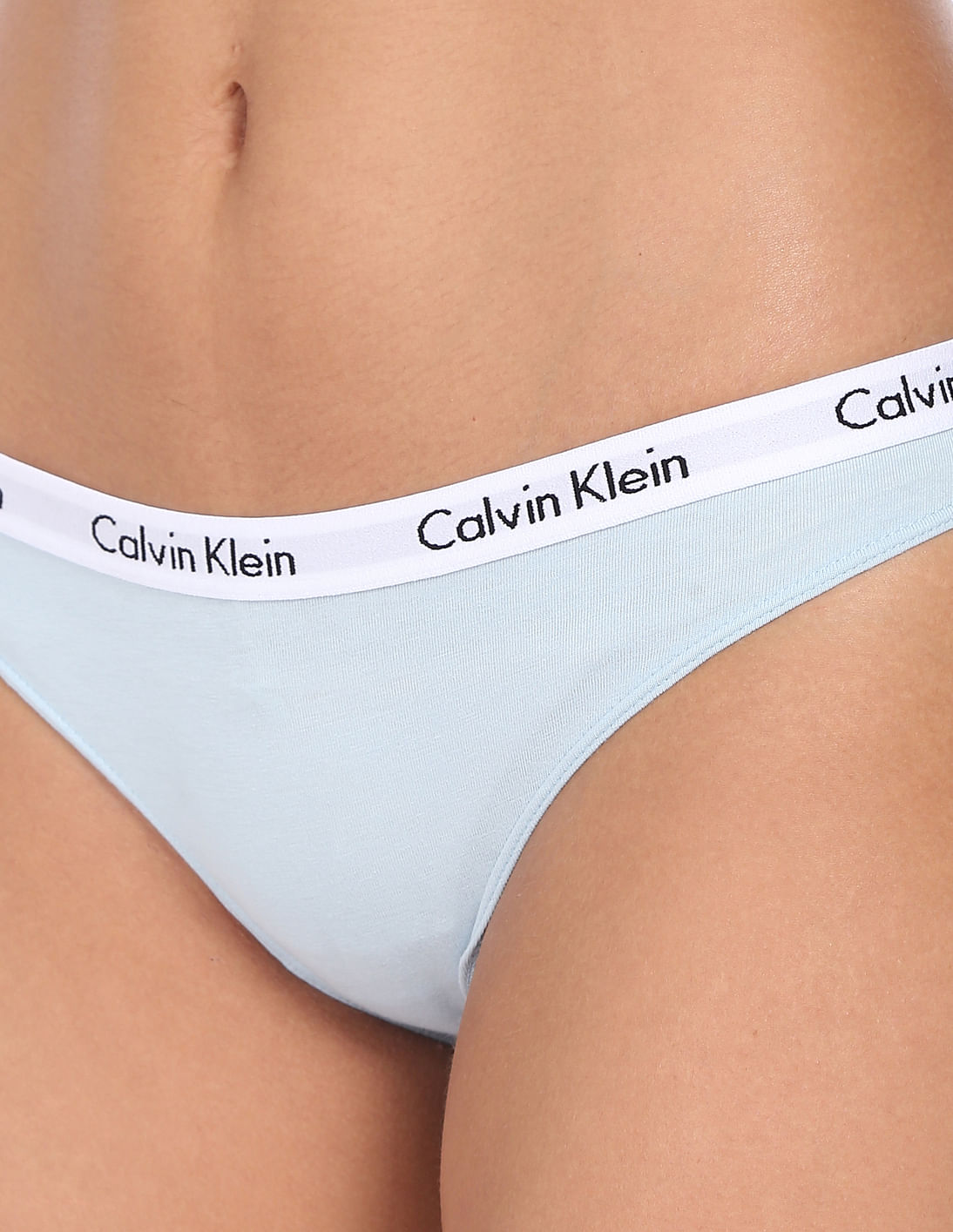 Buy Calvin Klein Underwear Women Assorted Contrast Waistband Bikini Panties  - Pack of 3 - NNNOW.com