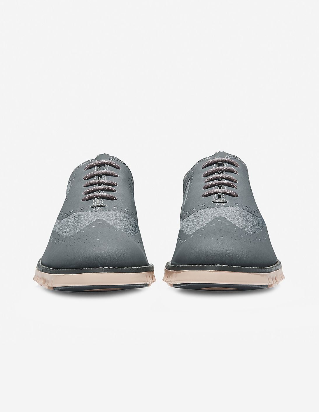Buy Cole Haan Grey ZERØGRAND No Stitch Oxford Sneakers  display picture 2