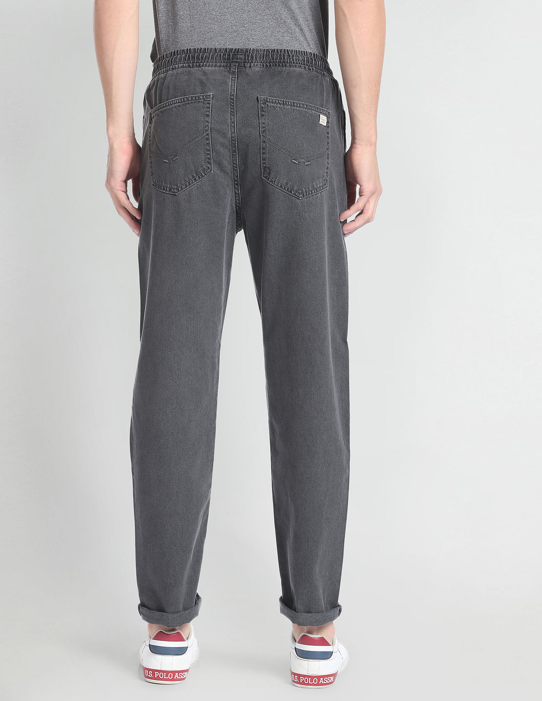 Buy U.S. Polo Assn. Denim Co. Jogger Fit Grey Jeans - NNNOW.com