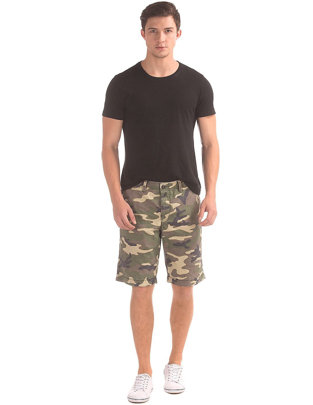 パンツ camouflage easy short 楽天市場】【割引クーポン配布中】 HUF ハフ ショーツ FUCK IT
