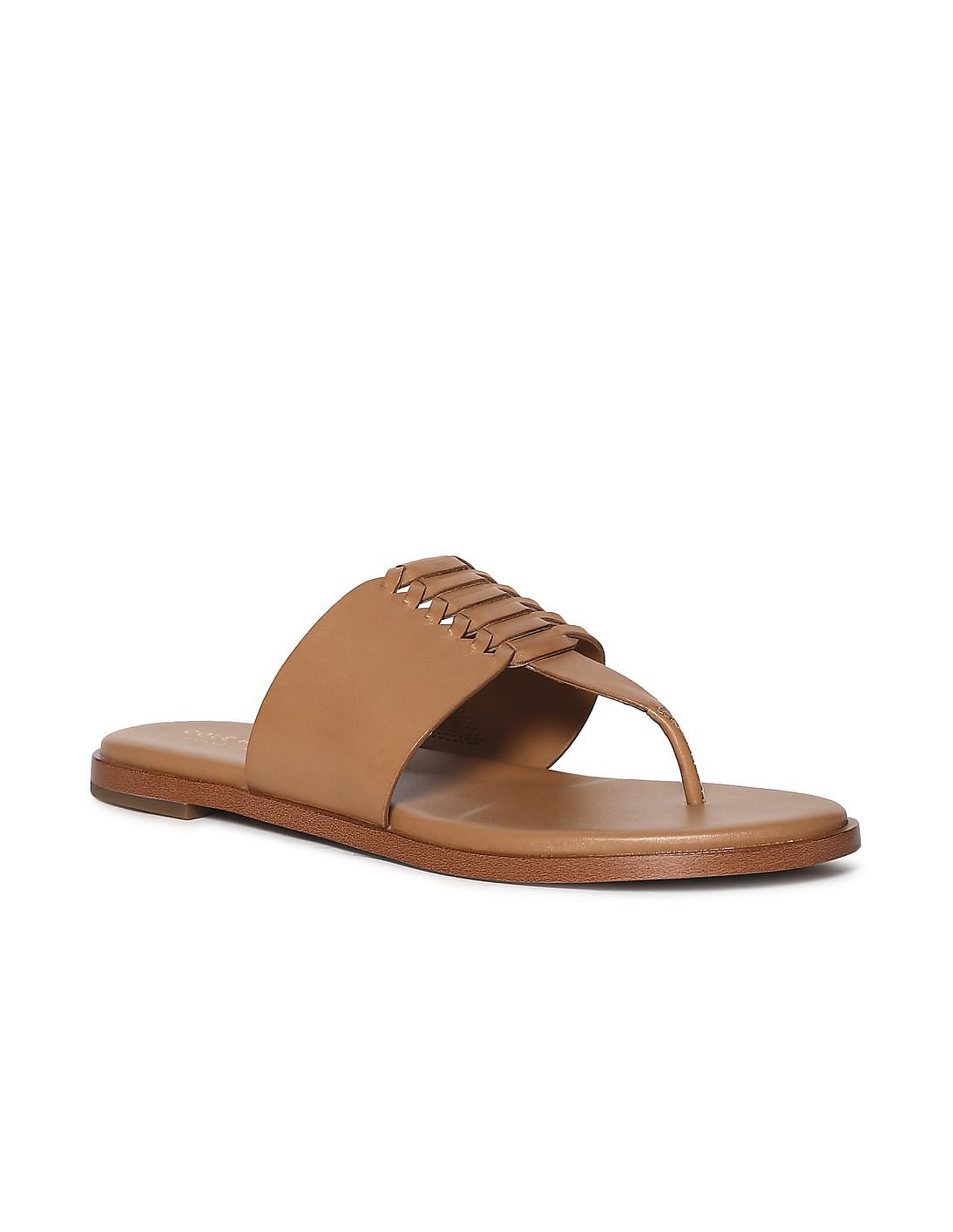 Buy Cole Haan Brown Felix Grand Thong Sandals NNNOW