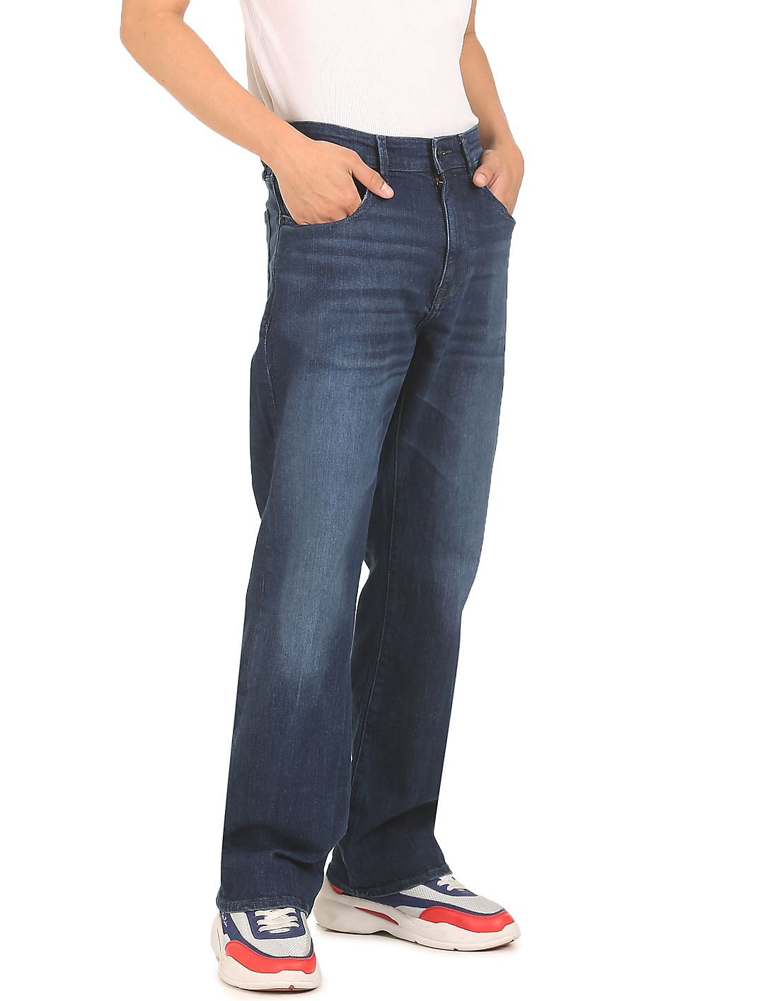 Buy U.S. Polo Assn. Denim Co. Bootcut Fit Blue Jeans - NNNOW.com