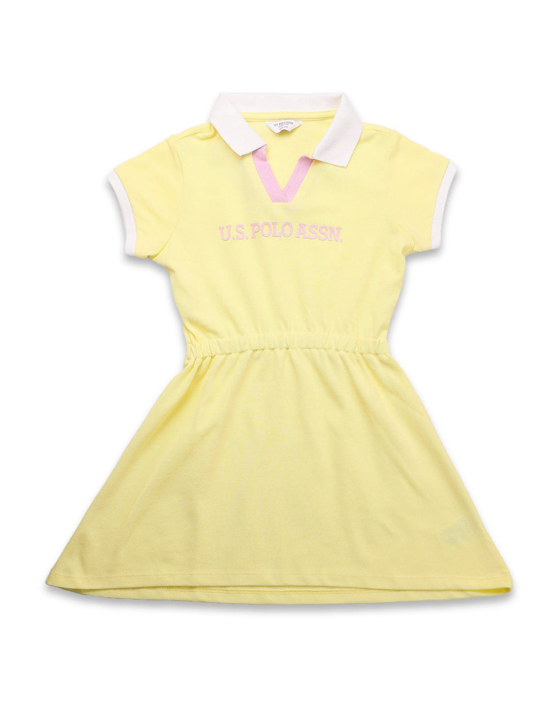 Buy Polo Kids Girls Brand Printed Polo Dress - Main Image