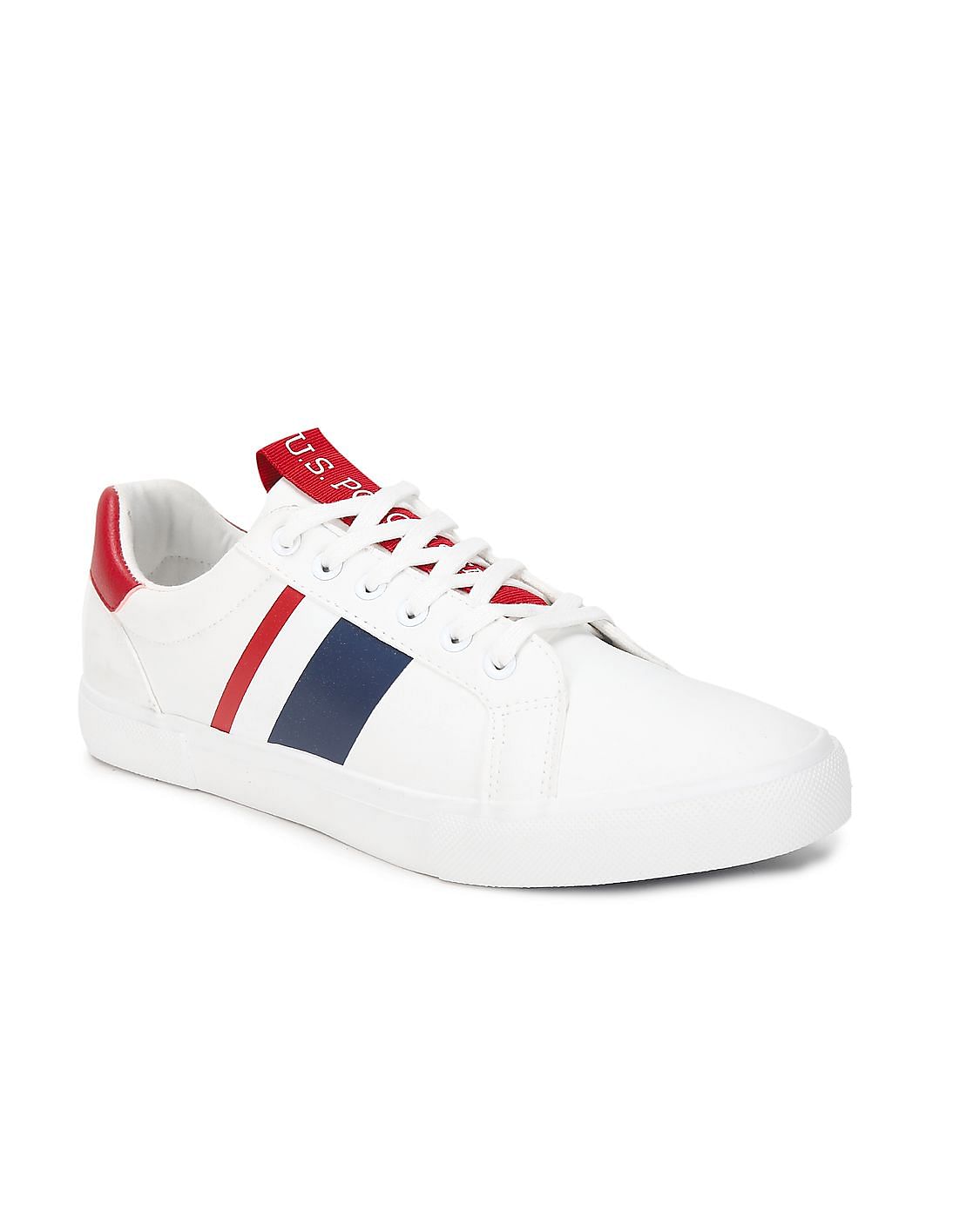 Buy U.S. Polo Assn. Men Round Toe Lace Up Santos Sneakers - NNNOW.com