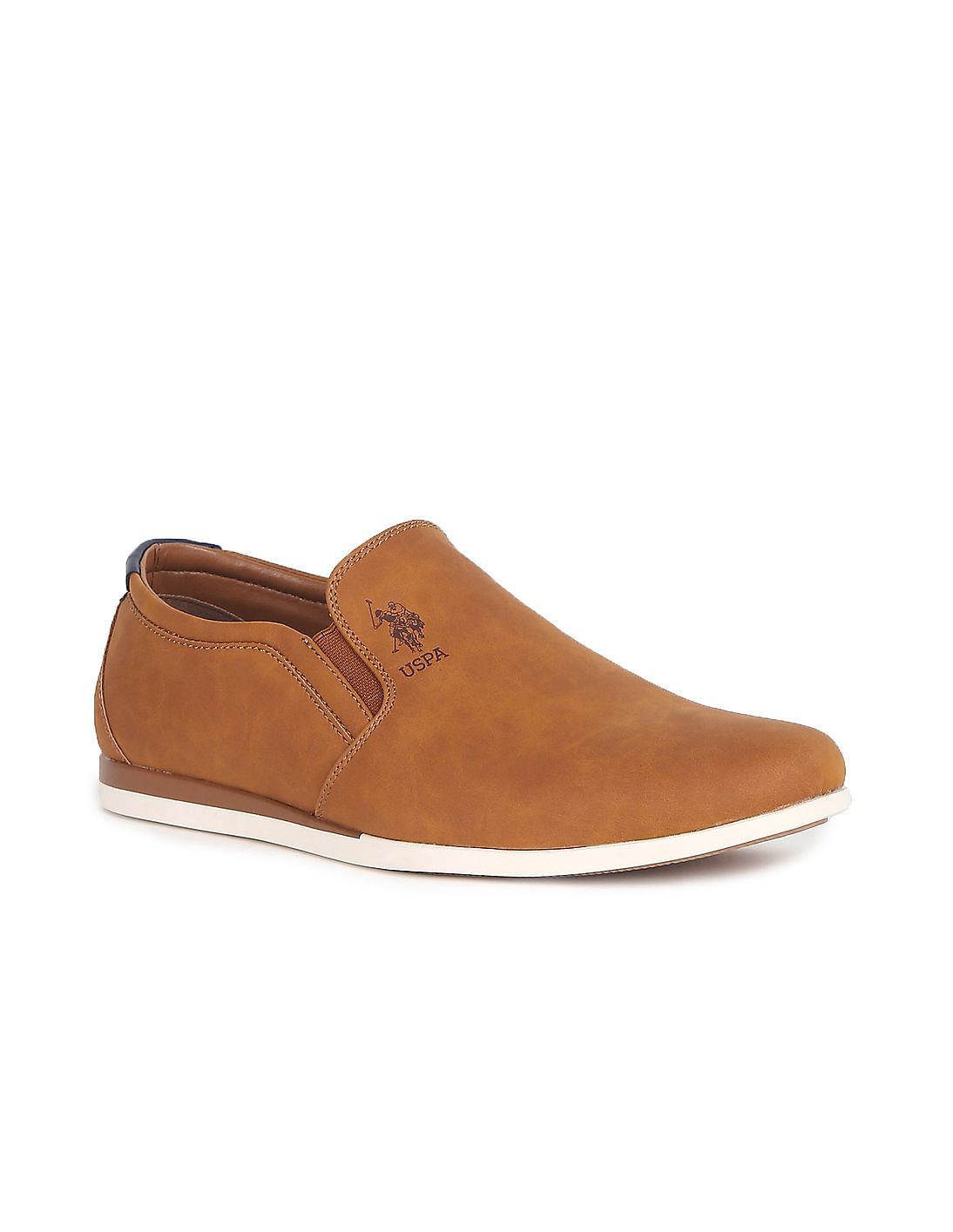 Buy U.S. Polo Assn. Round Toe Textured Wade Slip On Shoes - NNNOW.com