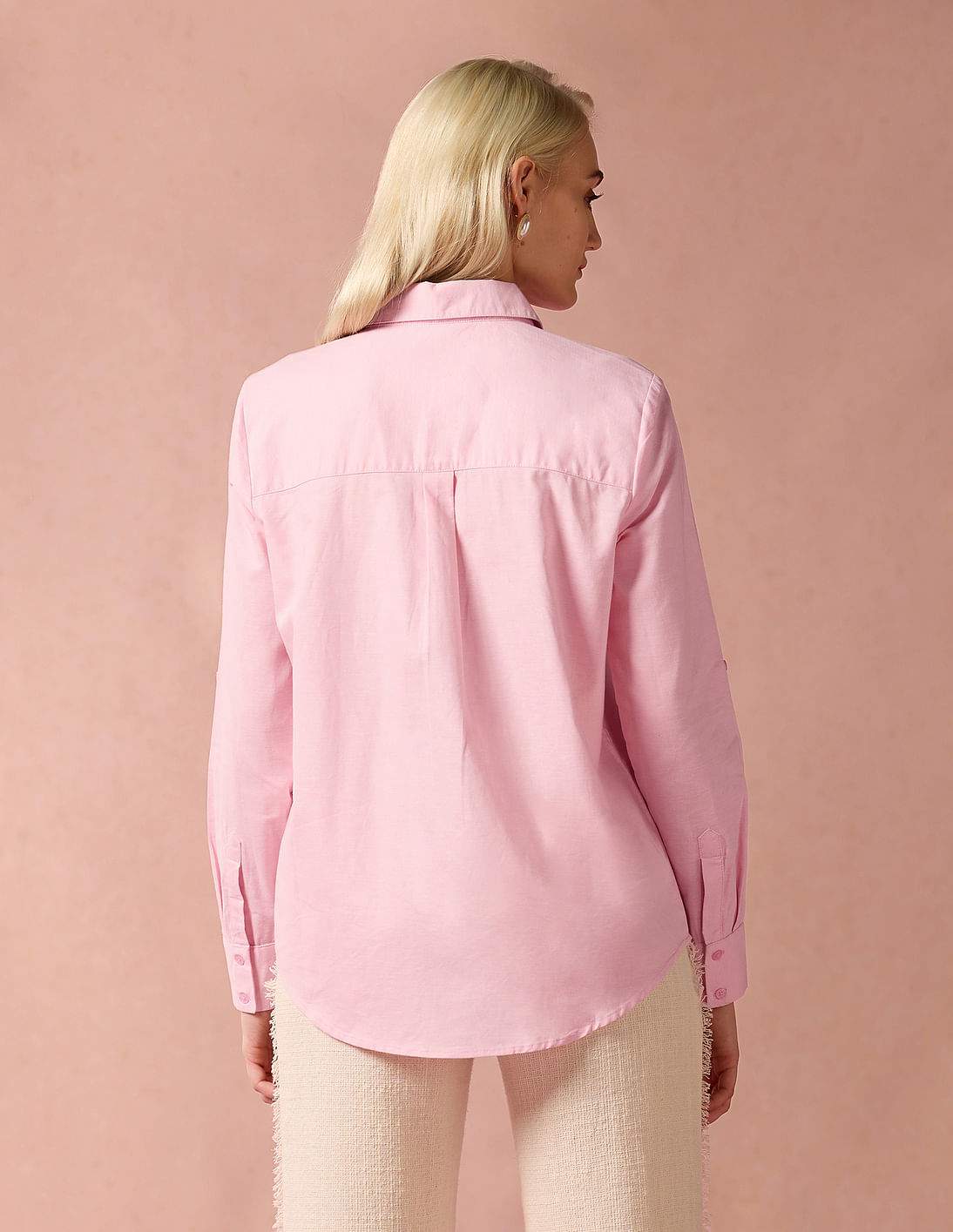 rosémuse logo embroidery pleats polo op logo embroidery pleats polo op – BUNNY APARTMENT