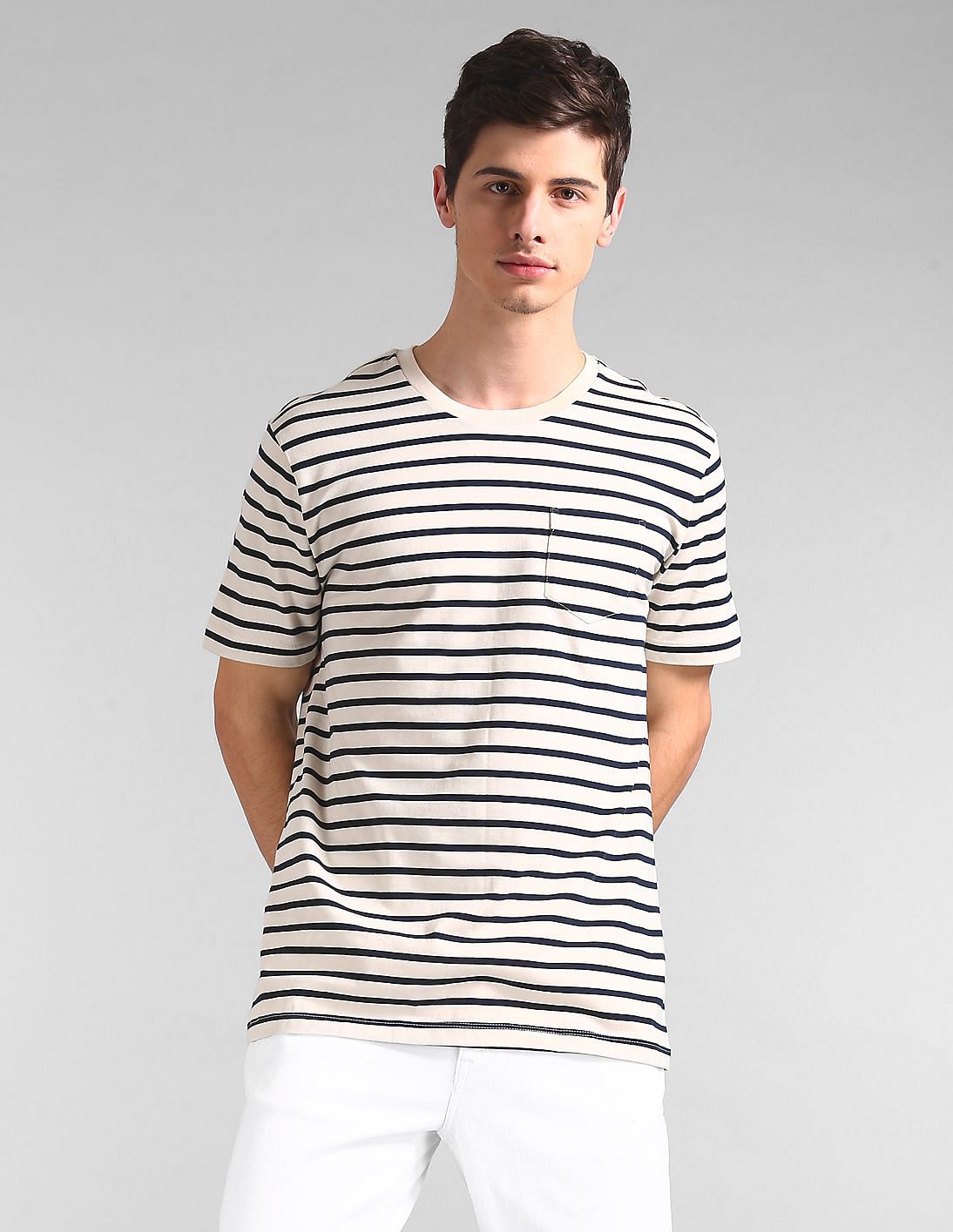 gap mens striped t shirt