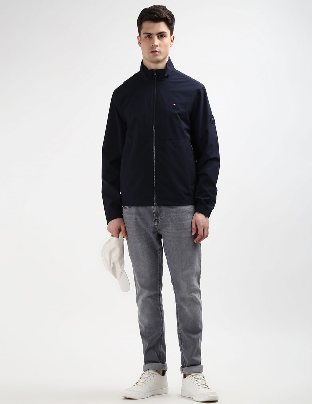 Buy Tommy Hilfiger Sustainable Solid Blouson Jacket - NNNOW.com