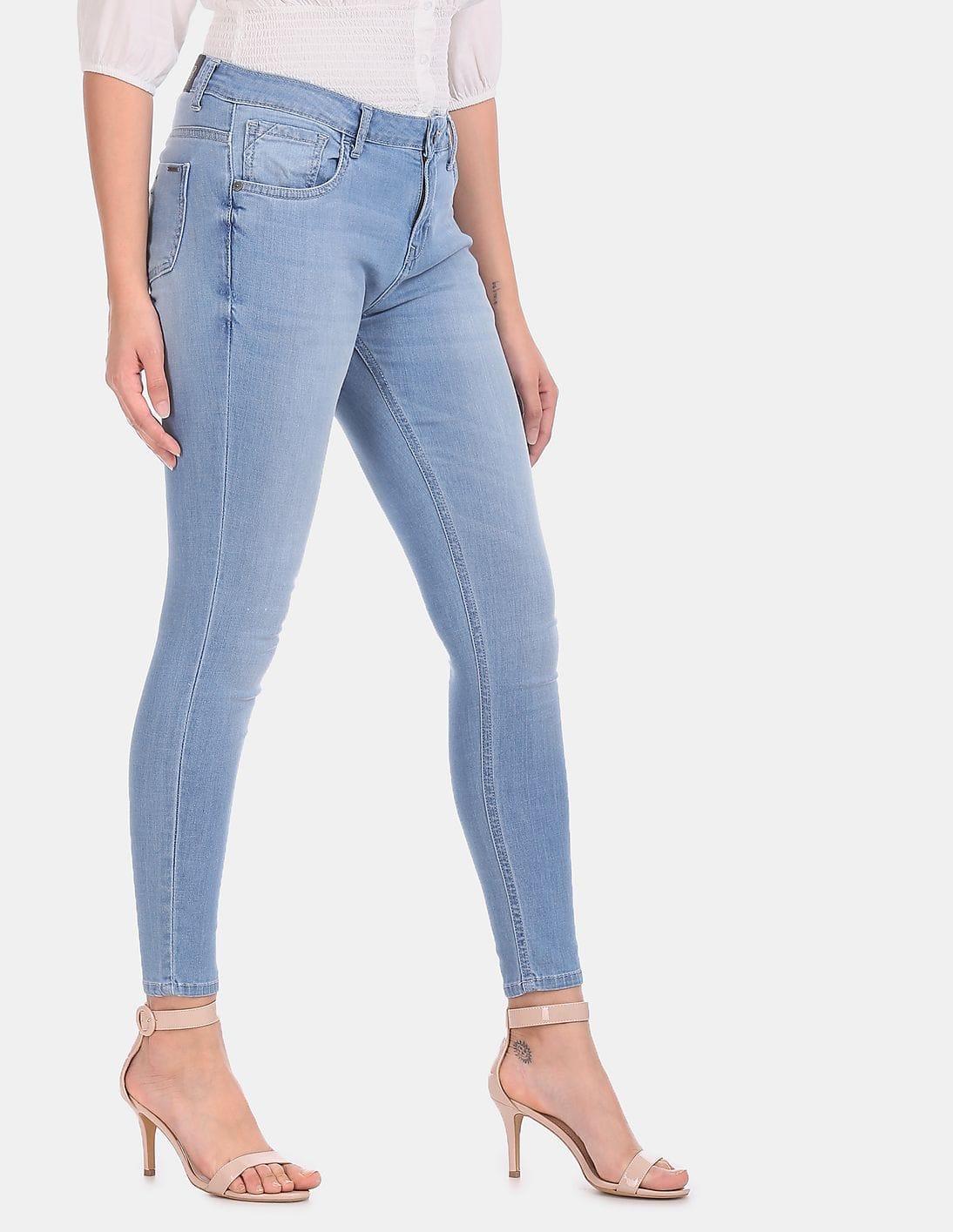 faded jeans for ladies