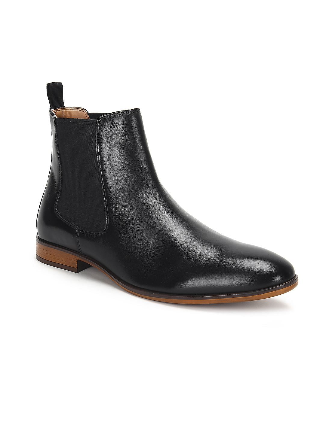 Buy Arrow Round Toe Leather Monroy Boots - NNNOW.com