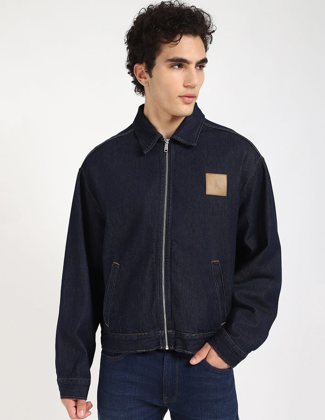 Uniqlo Jeans Work Wear Coats Buy Calvin Klein Jeans Solid Relaxed - Main Image