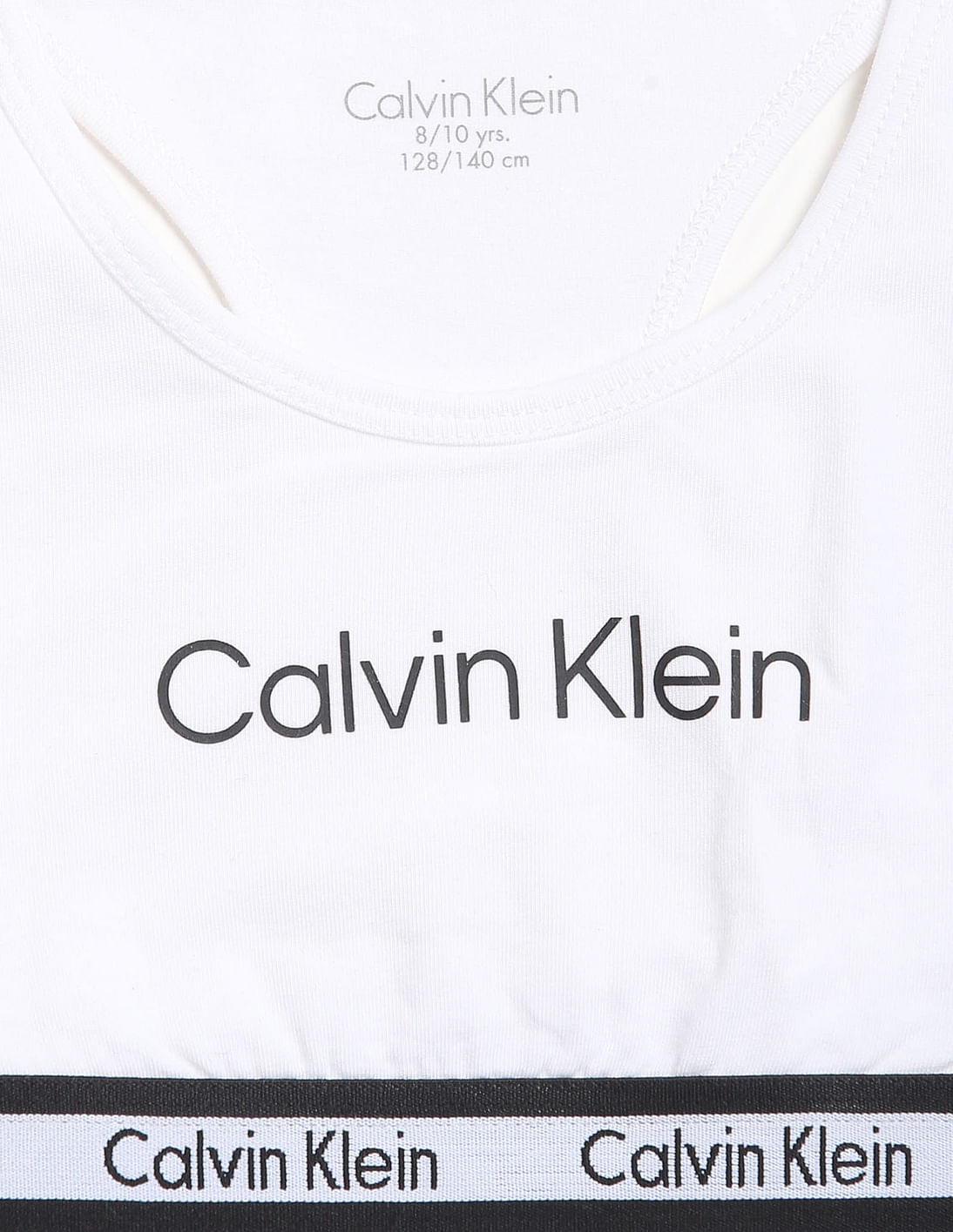Buy Calvin Klein Underwear Girls Solid Racer Back Bralette - Pack Of 2 