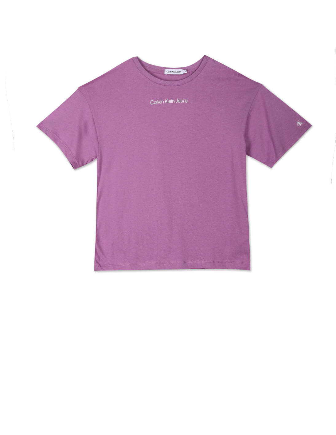 Buy Calvin Klein Jeans Transitional T-Shirt Monogram Cotton Micro