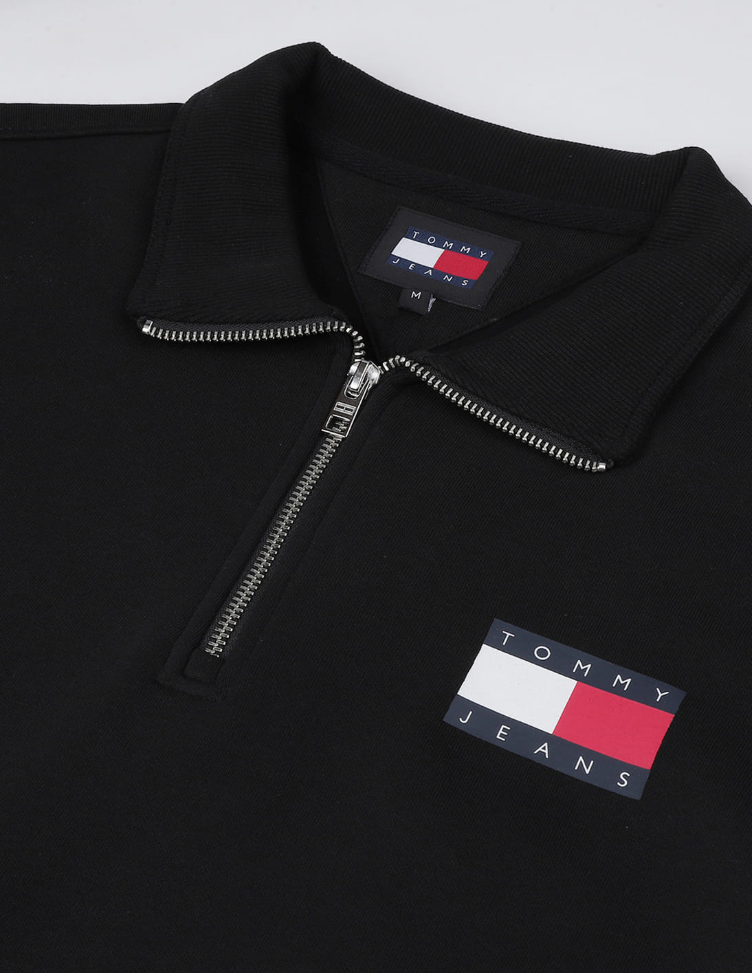 Buy Tommy Hilfiger Regular Half Zip Solid Sweatshirt - NNNOW.com