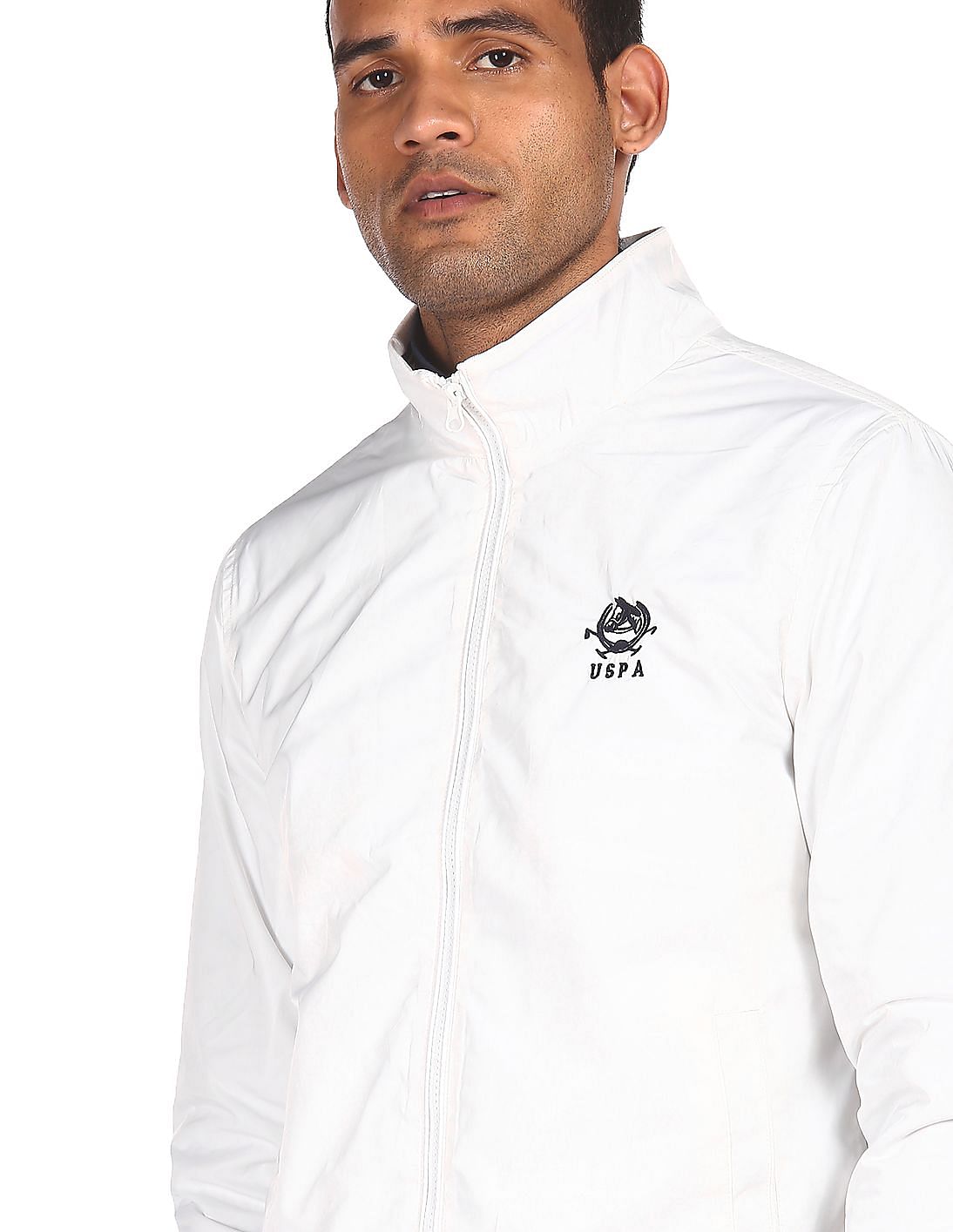 Us polo deals white jacket