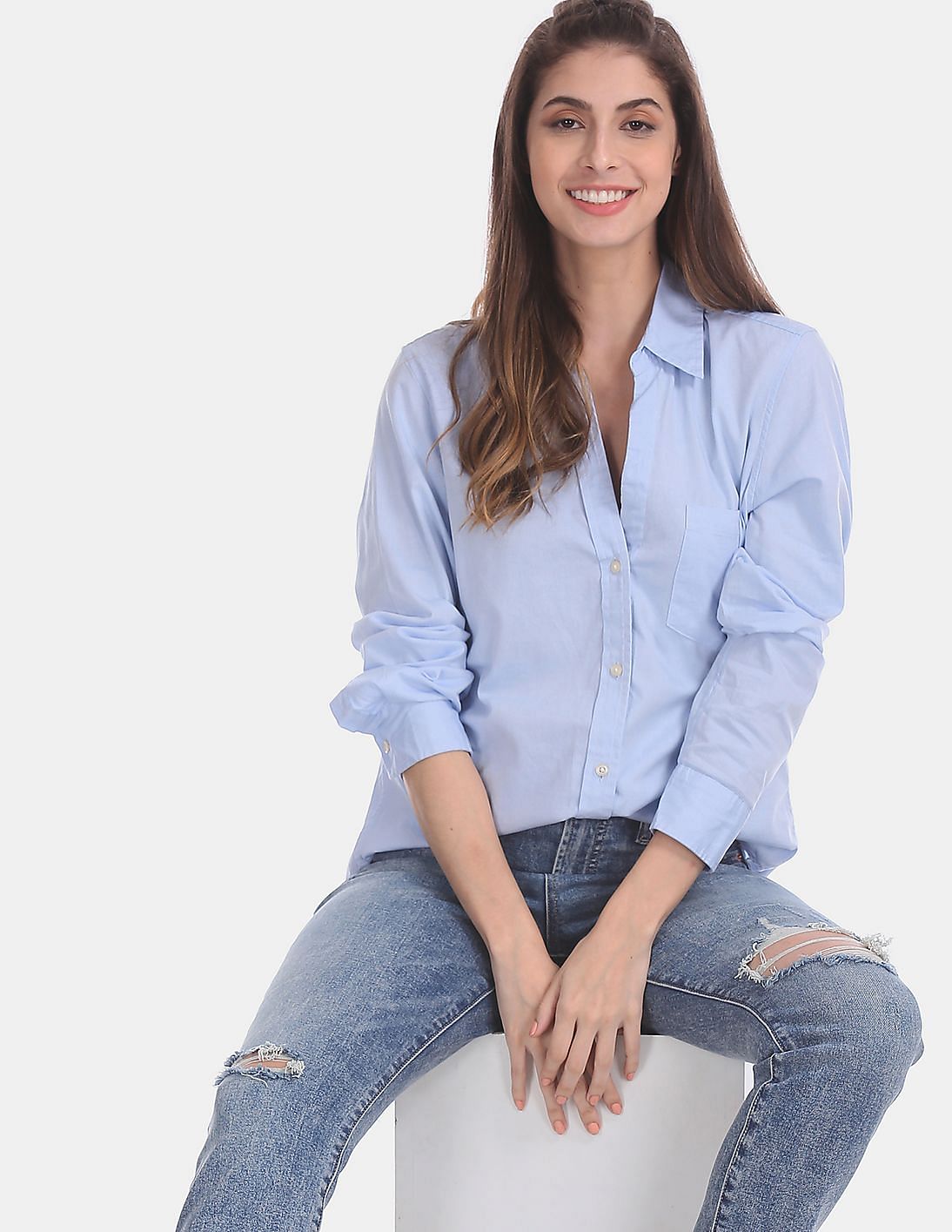 gap womens oxford shirt