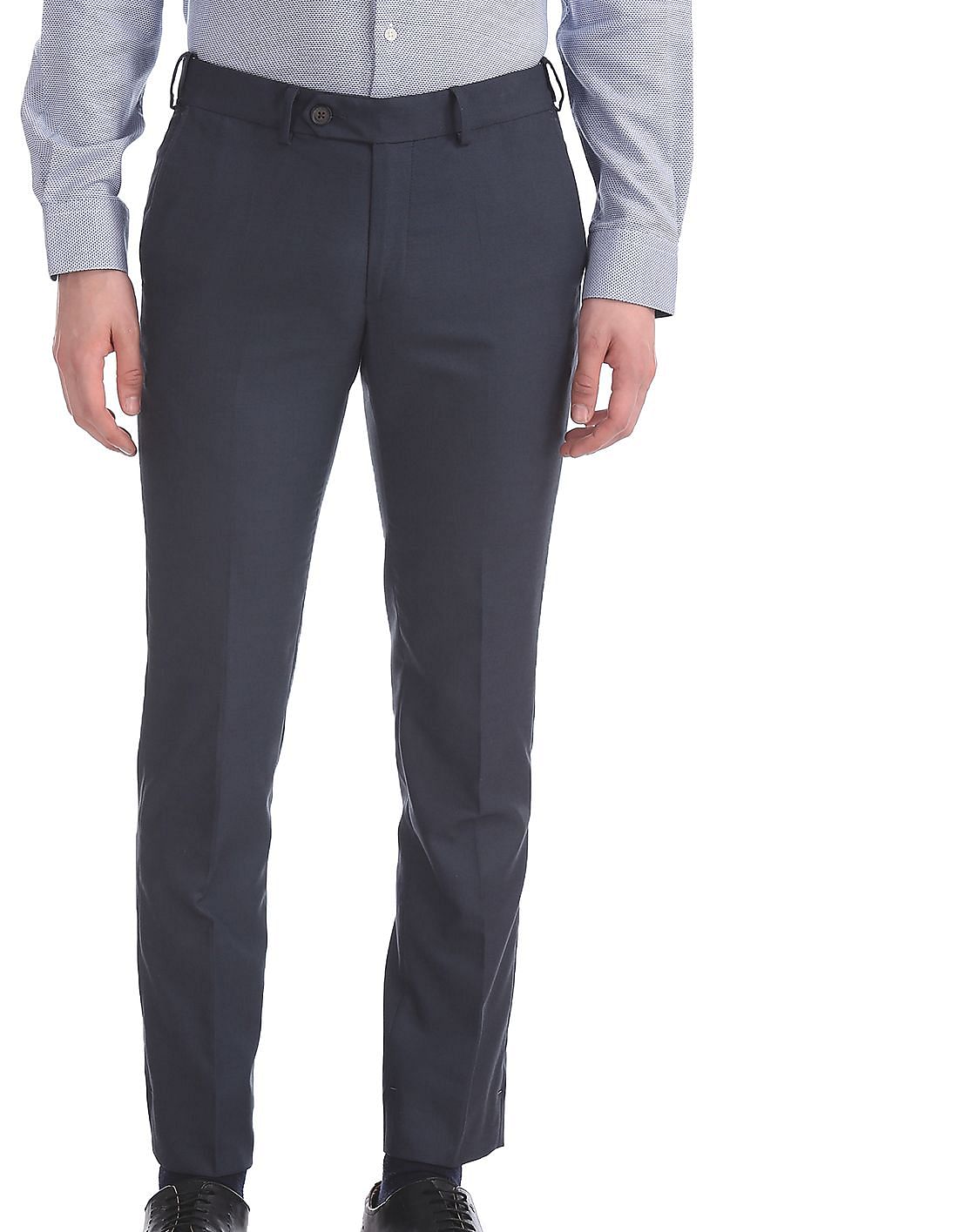 regular fit trousers