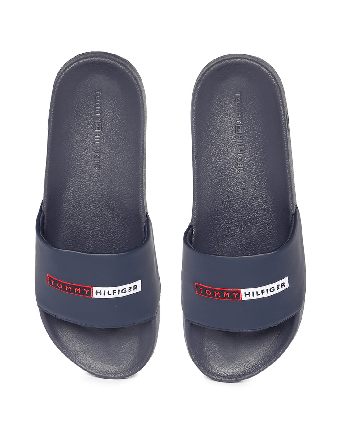 TOMMY HILFIGER MENS SLIDES DASHER NAVY NWOT NWOT Tommy Hilfiger Men main image 4