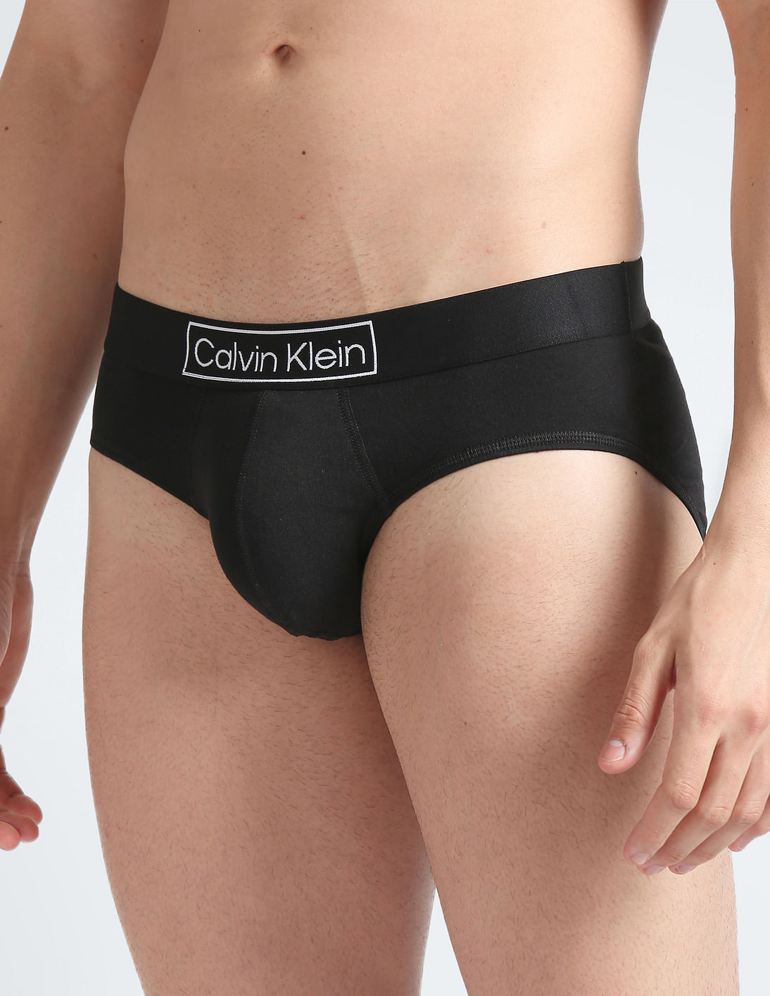 Three-Pack Hipster Brief - White Band, Rogers Underwear